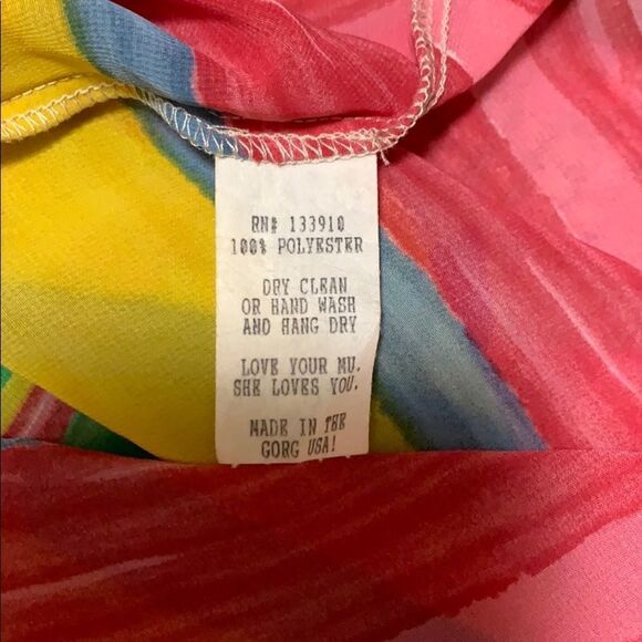 Show me your Mumu Circus Stripe Top SMALL - Picture 6 of 6